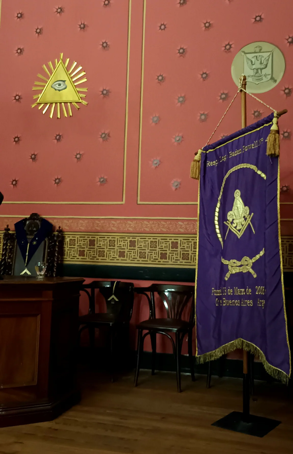 Estandarte Logia Baden Powell N° 465